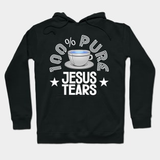 100% Pure Jesus Tears - John 11:35 Hoodie